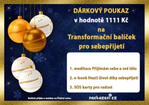 Dárkový poukaz na transformační balíček pro sebepřijetí